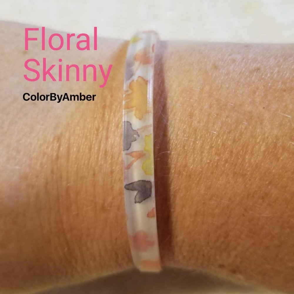 Floral Watercolor Skinny
